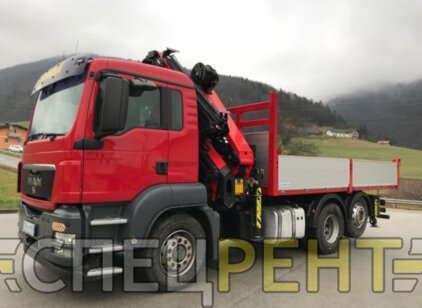 Услуги манипулятора MAN 15 тонн MAN
