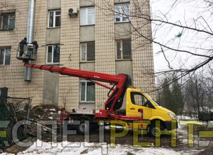 Услуги автовышки Спринтер 27 метров SPRINTER