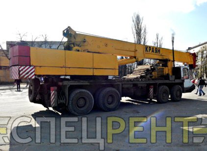 Аренда автокрана КРАЯН 40 тонн КРАЯН