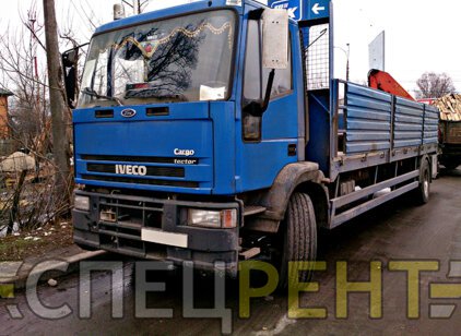 Аренда крана манипулятора IVECO Cargo 12 тонн IVECO Cargo 180E24