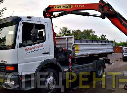 Услуги крана манипулятора Merсedes Atego 1223 5
тонн MERCEDES Atego 1223