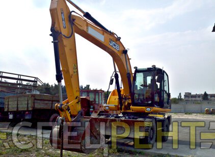 Услуги полноповоротного экскаватора JCB JS160W JCB JS160W