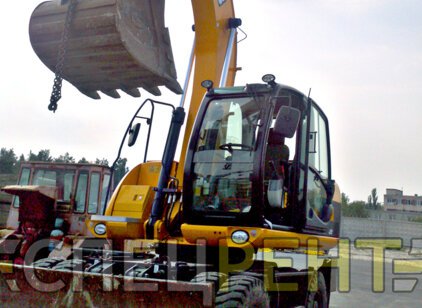 Услуги полноповоротного экскаватора JCB JS160W JCB JS160W