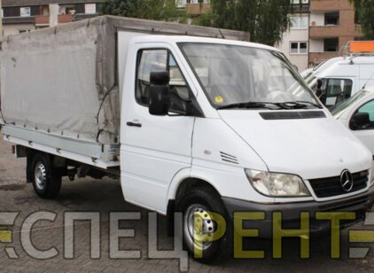 Перевозки бортовым спринтером до 1600 кг Mercedes Sprinter 3 метра