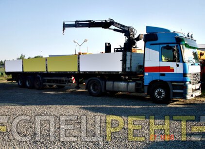 Аренда и услуги крана манипулятора MERCEDES Bens
1843 20 тонн MERCEDES