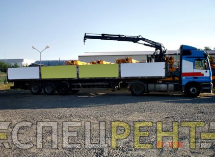 Аренда и услуги крана манипулятора MERCEDES Bens
1843 20 тонн MERCEDES