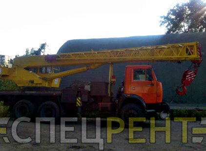 Услуги автокрана КАМАЗ 53215 Ивановец 25 тонн КАМАЗ 53215 Ивановец