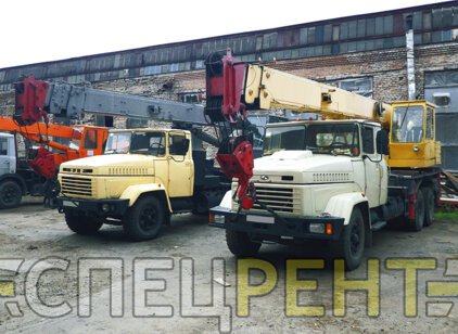 Услуги автокрана КРАЗ 25 тонн КРАЗ