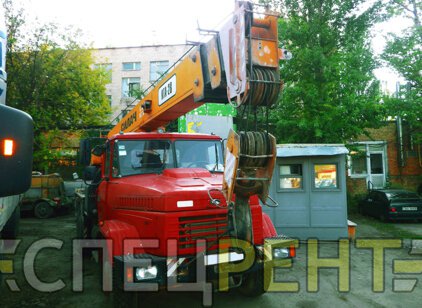Аренда автокрана Краз КТА-28 Силач 28 тонн КРАЗ КТА-28 Силач