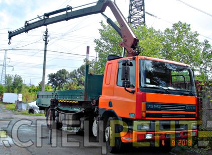 Аренда крана манипулятора DAF CF 250 10 тонн DAF CF 250