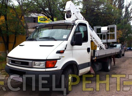 Аренда автовышки Iveco 18 метров IVECO