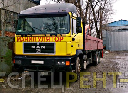 Аренда и услуги крана манипулятора MAN 26.403 15
тонн MAN 26.403