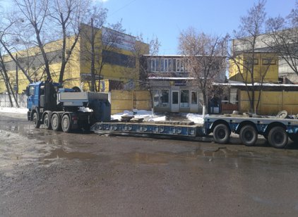 Негабаритные перевозки
тралом 100 тонн Аренда MAN 41-464