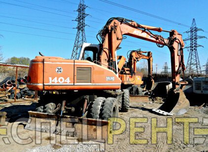 Услуги полноповоротного экскаватора ATLAS 1404 ATLAS 1404