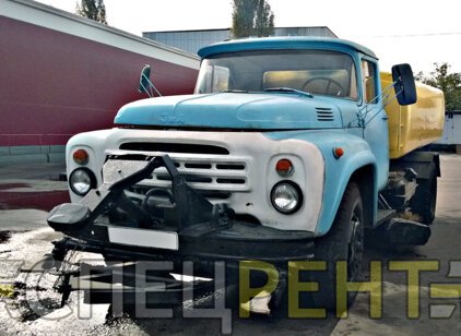 Аренда поливомоечной машины ЗИЛ с щеткой Поливомойка ЗИЛ