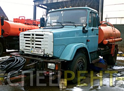 Аренда поливомоечной машины ЗИЛ с щеткой Поливомойка ЗИЛ
