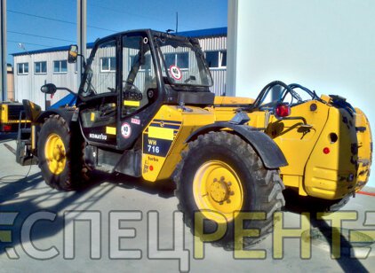 Аренда телескопического погрузчика KOMATSU WH716 KOMATSU WH716