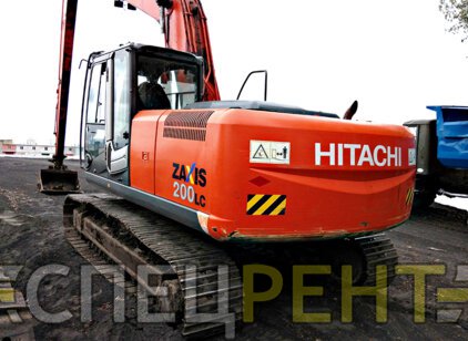 Услуги полноповоротного экскаватора HITACHI ZAXIS
200LC HITACHI ZAXIS 200LC