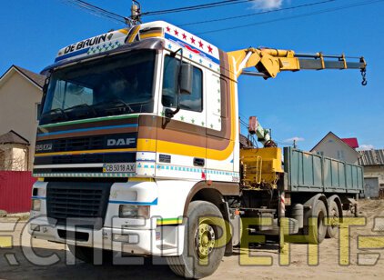 Аренда крана манипулятора DAF 12 тонн DAF