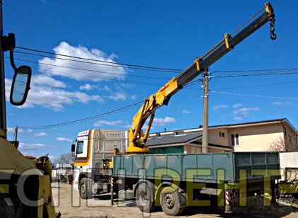 Аренда крана манипулятора DAF 12 тонн DAF