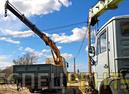 Аренда крана манипулятора DAF 12 тонн DAF
