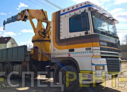 Аренда крана манипулятора DAF 12 тонн DAF