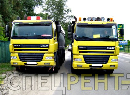 Аренда самосвала DAF GINAF 50 тонн DAF
GINAF