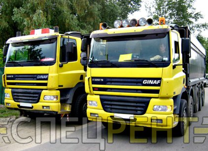 Аренда самосвала DAF GINAF 50 тонн DAF
GINAF